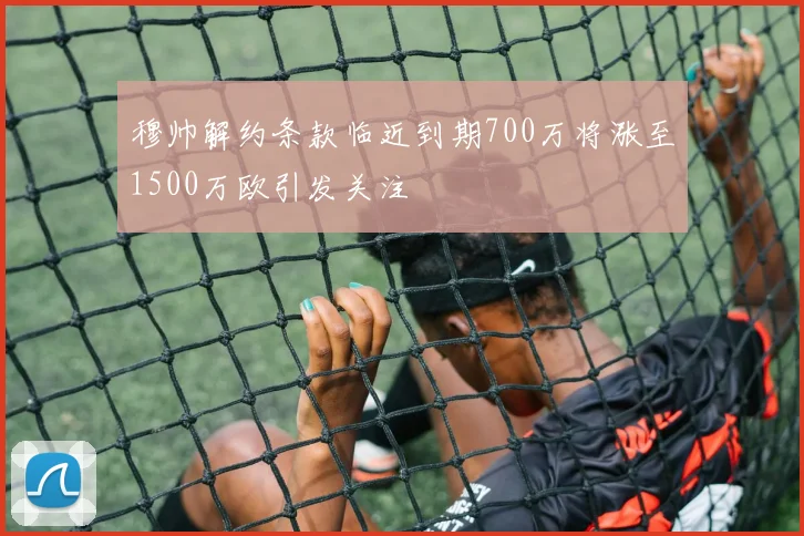 穆帅解约条款临近到期700万将涨至1500万欧引发关注